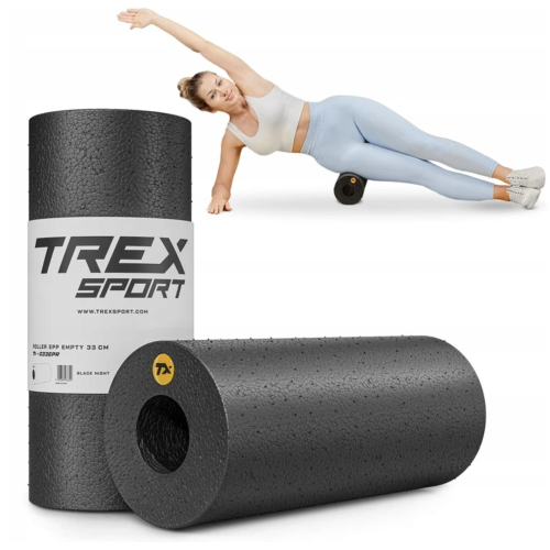 Купити Масажний ролик  Trex Sport TX-033EPR EPP 33 см black у Києві - фото №1
